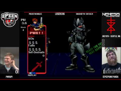 Smash @ TTH - PwrUp! (Roy) Vs. [ePG]Punk Panda (Wolf) (Losers Semis) - PM