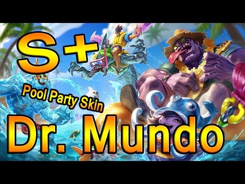 League of Legends Dr.  Mundo Top Carry S+ 4vs5 Full Game No Commentary League of Lifters