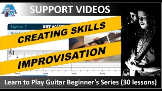 Improvisation I Play something as you go along I Creating Skills I