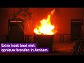 Ondanks extra politie-inzet: camper in Arnhem in vlammen op