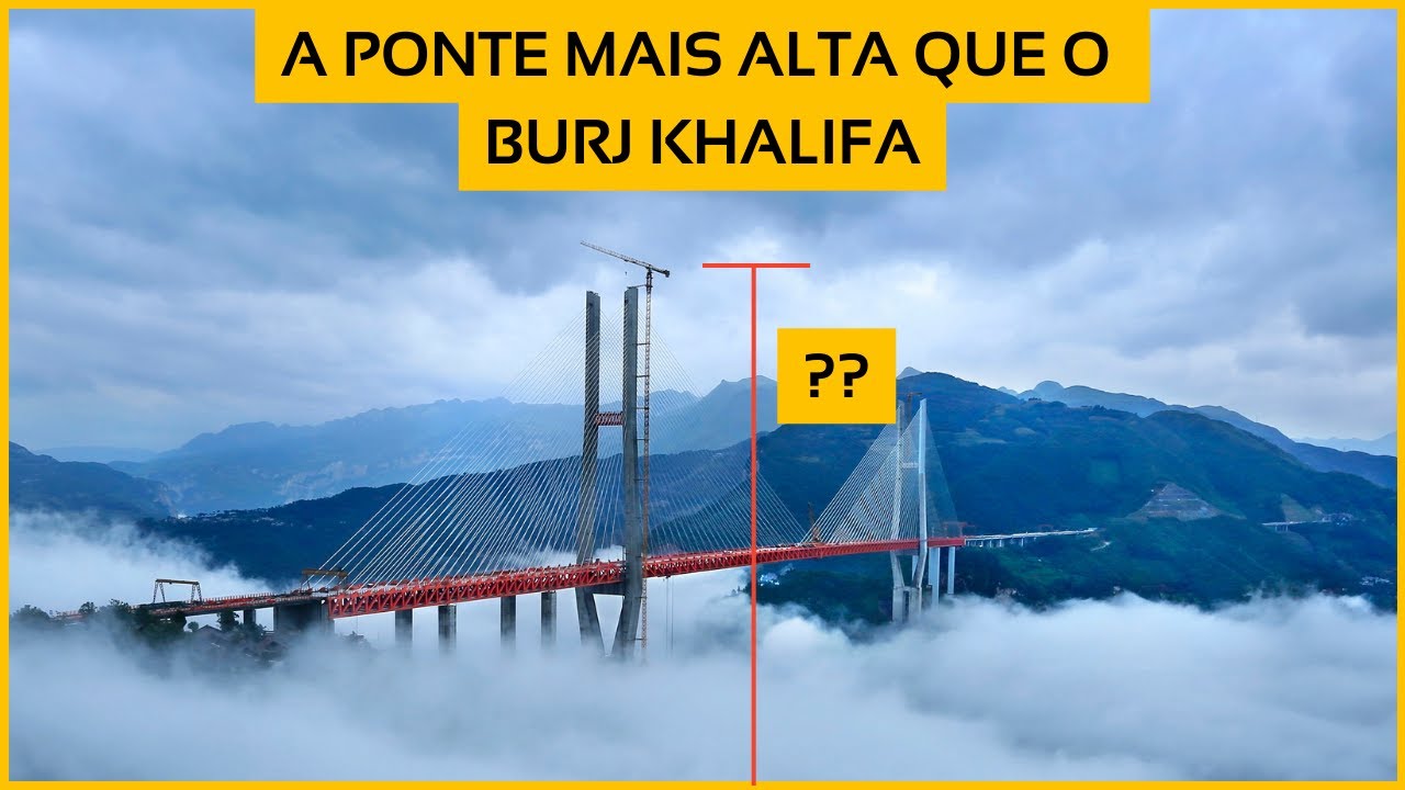 A Ponte mais ALTA DO MUNDO! Um dos projetos mais Impressionantes ja Construídos!
