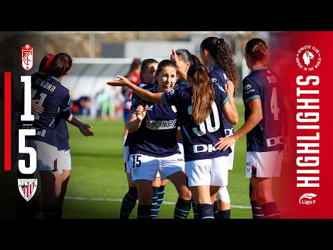 RESUMEN I Granada CF 1-5 Athletic Club | Liga F 2025-26 MD12