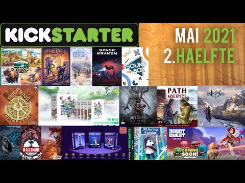 Brettspiele auf Kickstarter Mai 2021 (2. Hälfte) - Kickstartervorschau -