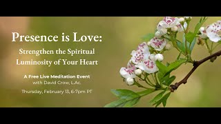 Presence is Love: Strengthen the Spiritual Luminosity of Your Heart