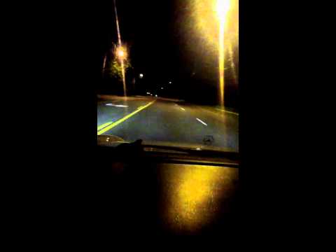 Driving in Toledo, Ohio at 3am. No cars at all !!!