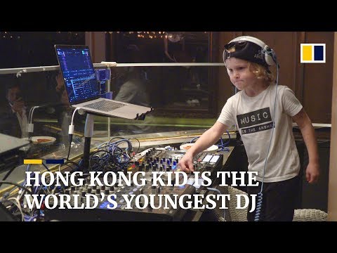 Meet world’s youngest club DJ Archie Norbury: A four-year-old Hong Kong kid