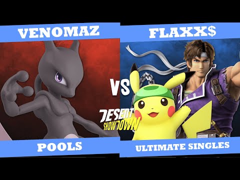 Desert Showdown 2 | Pools - FW | VenomAZ (Mewtwo) Vs. FLAXX$ (Richter, Pikachu)