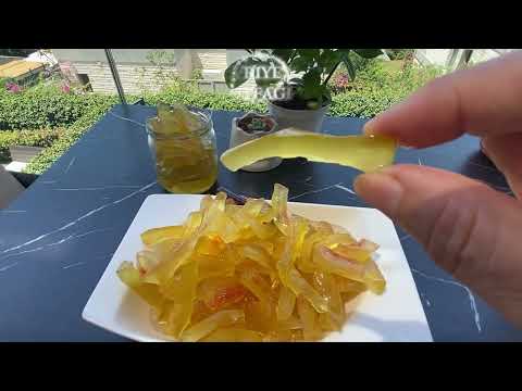 ARTIK KARPUZ KABUKLARINI ÇÖPE ATMIYORUZ 🤷♀️TATLI YAPIYORUZ 👍çayın kahvenin yanında tatlı