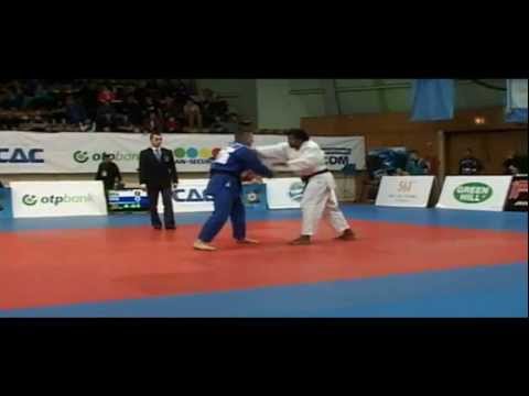 Judo European Open Budapest 2013: Renan NUNES (BRA) - Goran PRGONJIC (SRB) 1/4 Final [-100kg]