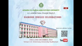 S.V Agricultural College, Diamond Jubilee Celebrations, ANGRAU