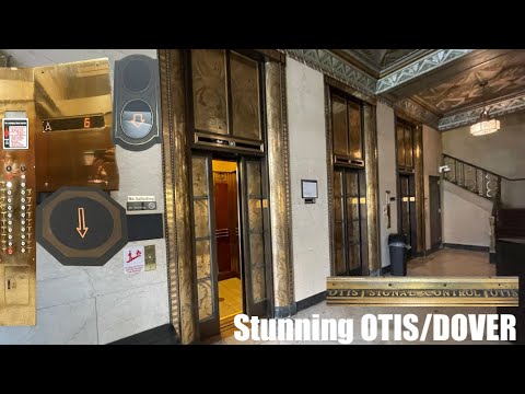 Gorgeous OTIS Signal Control (mb. DOVER) Traction Elevators @ Metropolitan Tower - Youngstown, OH