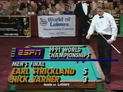 Earl Strickland vs Nick Varner, World 9-Ball Championship 1991 (FINALS)
