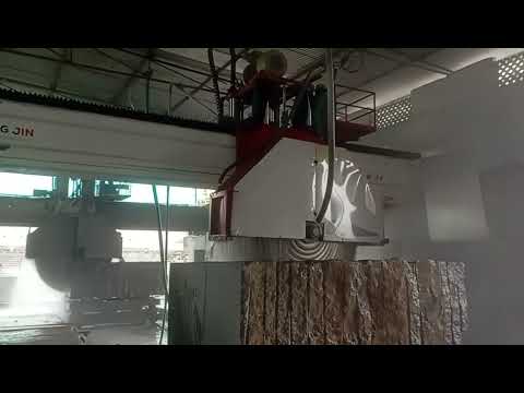 14 blade multi block cutter machine running video