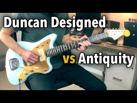 Jazzmaster Pickup Replacement: Seymour Duncan Antiquity vs Duncan Designed