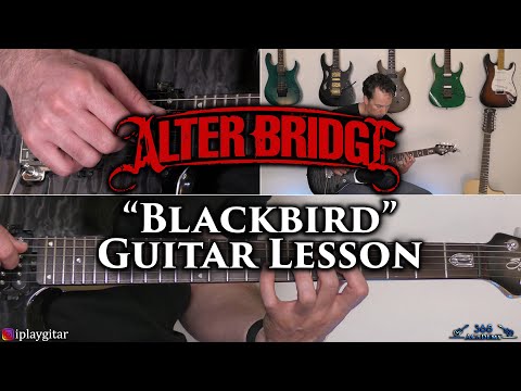 Alter Bridge - Blackbird Guitar Lesson (FULL SONG)