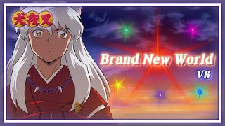 이누야샤 8번째 엔딩 (ED) - Brand New World | V6 | 4K 60fps