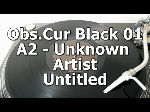 Obs.Cur Black 01 - A2 - Unknown Artist - Untitled