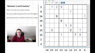 A Sudoku Exclusive: "Between 1 & 9" Set By Us For You!
