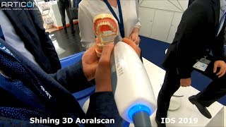 IDS 2019- Стенд Shining 3D: новый Aoralscan интраоральный сканнер