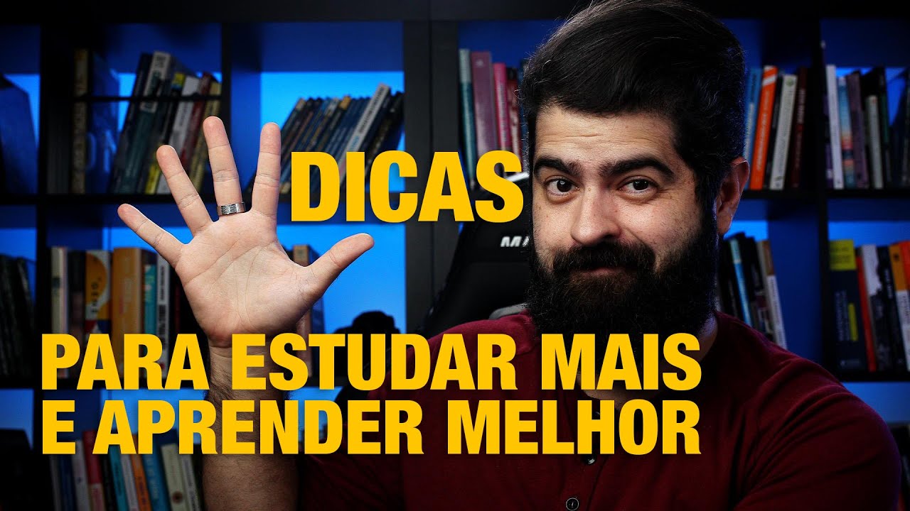 5 dicas simples e rápidas para aprender mais e estudar melhor | Fernando Mesquita