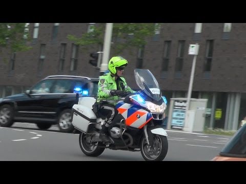 P1, BMW politiemotor naar onbekende melding