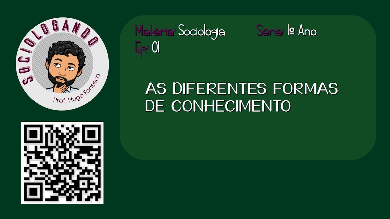 1º ano | 01. As diferentes formas de conhecimento