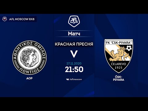 AFL20. United World 2. Day 11. AOP - ČSK-Pivara