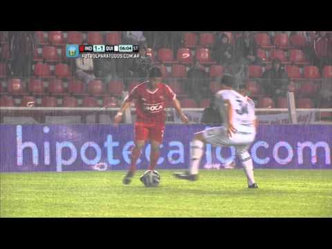 Gol de Diego Rodriguez.Independiente 2 Quilmes 1.Fecha 7.Torneo Primera División 2014.FPT
