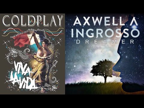 "Viva La Dreamer" - Coldplay vs Axwell & Ingrosso (mashup cartoon)