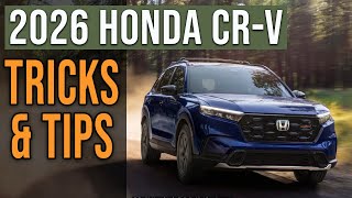 15 Hidden Tricks & Tips on the 2026 Honda CR-V