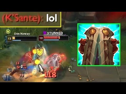 So, K'Sante is the real Tank?