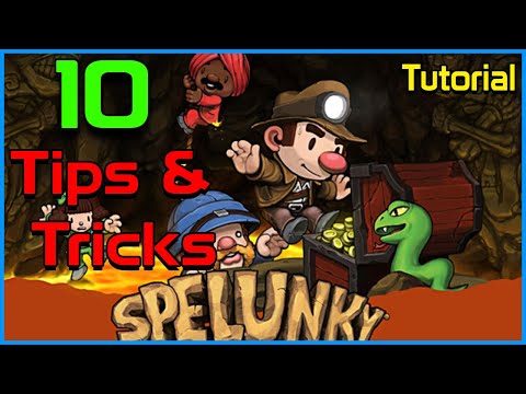 Spelunky - 10 Tips and Tricks! [Tutorial]