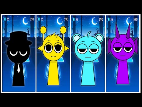 13.Sprunkie Squad Beat Adventure.#coffindance #sprunki #sprunkiincredibox #tileshop #tileshopedmrush