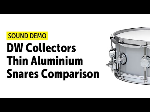 DW Collectors Thin Aluminium Snares Comparison