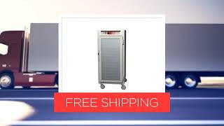 Metro C567-SFC-U C5™ 6 Series 3/4 Height Clear Door Mobile Heated Holding Cabinet