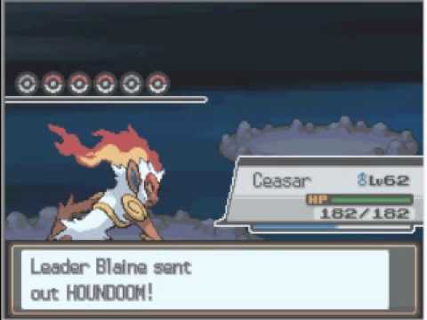 Pokemon Spirit Gold Walkthrough 79 - Volcano Badge