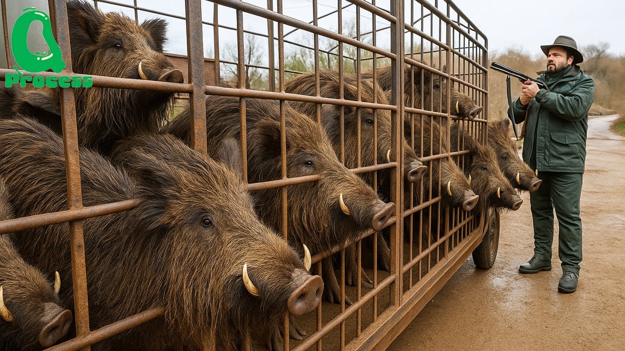 Texas Farmers' Brilliant Methods for Trapping #wildboars – You Won't Believe Their Effectiveness!