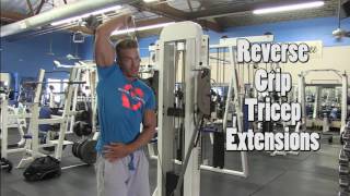 Reverse Grip Tricep Extension exercise video thumbnail