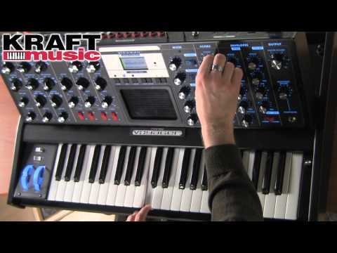 Kraft Music - Moog Minimoog Voyager Demo with Jake Widgeon