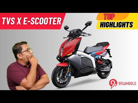 TVS X e-scooter Top Highlights To Know || Is it worth it?
