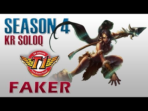 SKT T1 Faker - Nidalee vs Yasuo - KR SoloQ