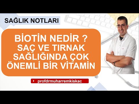 Biotin nedir? Biotin ne işe yarar? Biotin kaynakları nelerdir?
