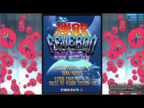 Dangun Feveron (PS4), first day play session and studying the secret Fever Mode