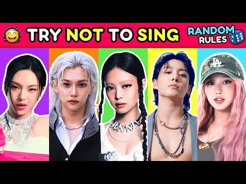 TRY NOT TO SING KPOP EDITION 2025🎵 Random Rules (Boy/Girl Groups, Solos, Collabs) Will You SURVIVE?😜