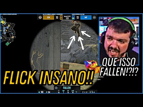 FALLEN DÁ FLICK ABSURDO NO NQZ! | Imperial vs 00Nation