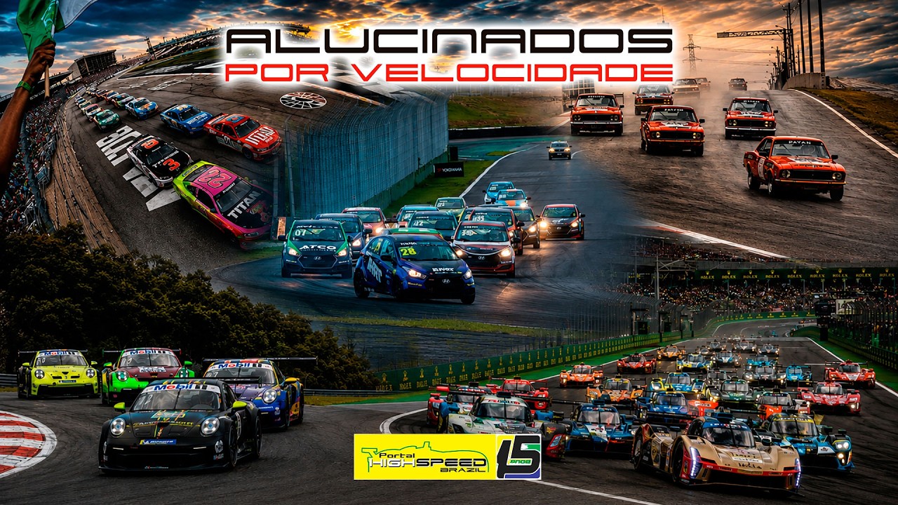 🏎️ ALUCINADOS POR VELOCIDADE IN LIVE | Nascar, WEC, Porsche, Britcar, BTRC, Old Stock, HB20