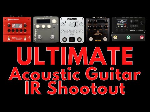 The Ultimate Acoustic IR Shootout