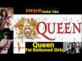 Fat Bottomed Girls - Queen - Guitar + Bass TABS Lesson