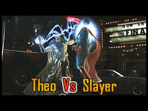 Injustice 2: CEO 2017 - Theo (Superman) Vs Slayer (Black Adam)