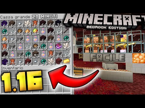 Come Costruire una FARM DI PIGLIN in Minecraft Bedrock Edition 1.17
